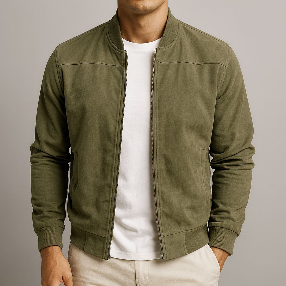 Elegant Suede Jacket