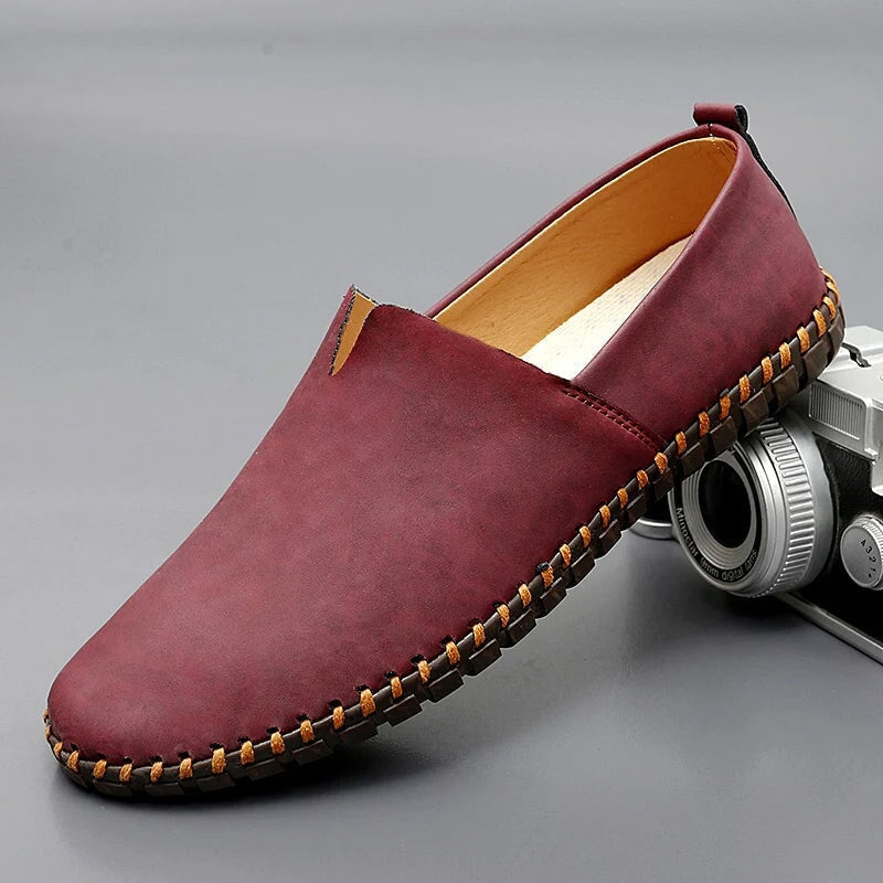 Santorini Leather Loafers