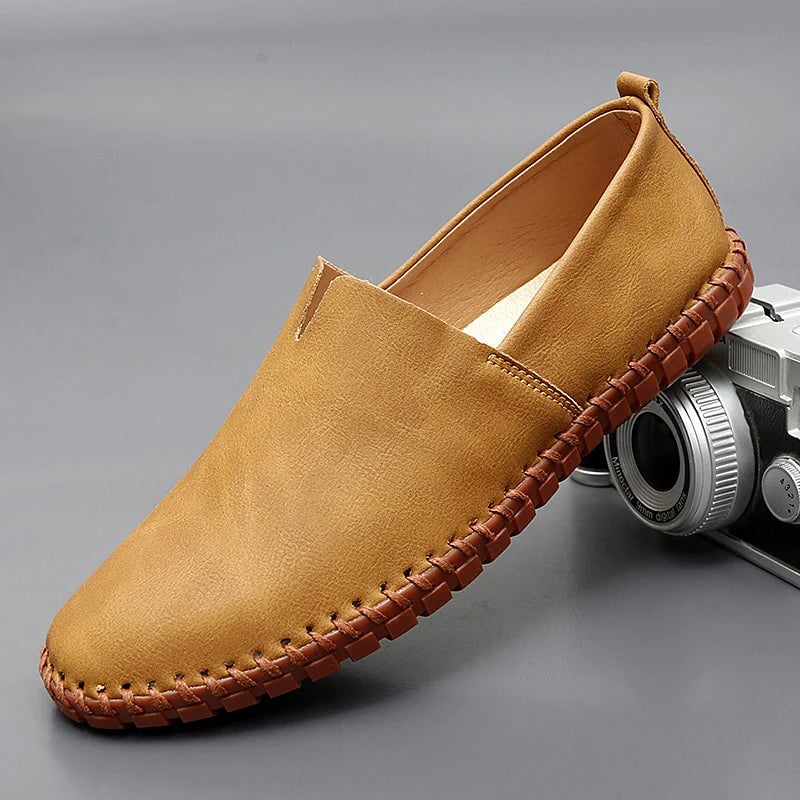 Santorini Leather Loafers